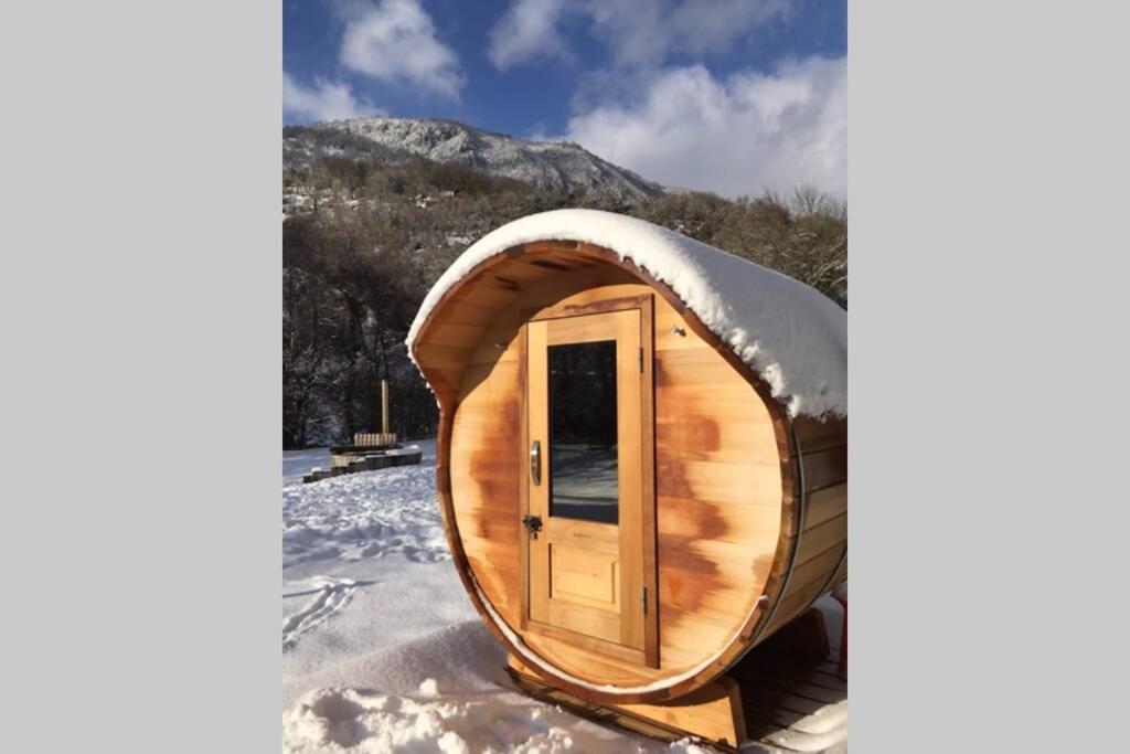 Chalet Le Fario, Bain Nordique Frechet-Aure 外观 照片